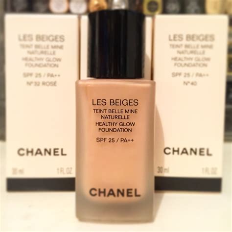 chanel les beiges healthy glow moisturizing foundation|Chanel Les Beiges foundation reviews.